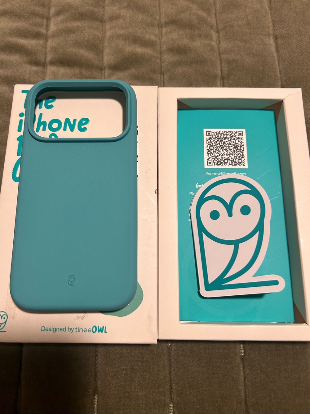 TineeOwl DuneX iPhone 17 Pro Case MagSafe Slim Textured TPU Green in Denial - Picture 13 of 16